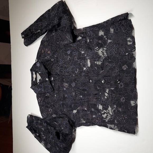 erin london Tops - Erin London sheer Blouse  Size Small